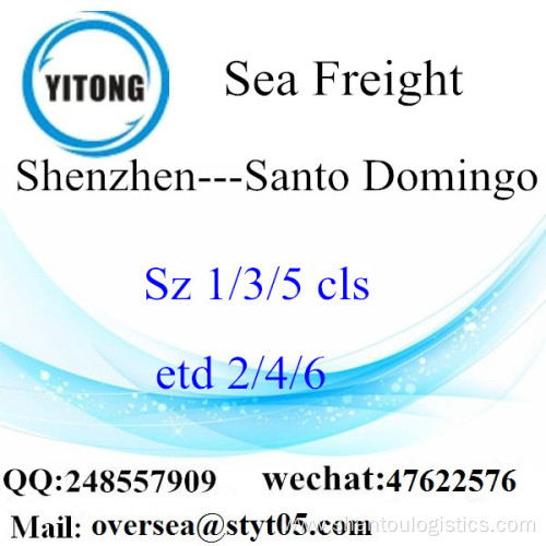 Shenzhen Port LCL Consolidation To Santo Domingo